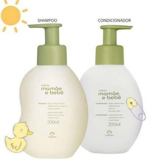 Kit Natura Mamãe E Bebê Shampoo e Condicionador