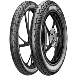 PAR DE PNEU 2.75-18 ST300 TT 42P + 100/90-18 ST300 TT 56S VIPAL TITAN FAN DIANTEIRO COM TRASEIRO