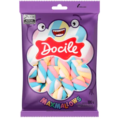 Marshmallow Twist Color 1 Azul Branco Amarelo Rosa 220g Docile