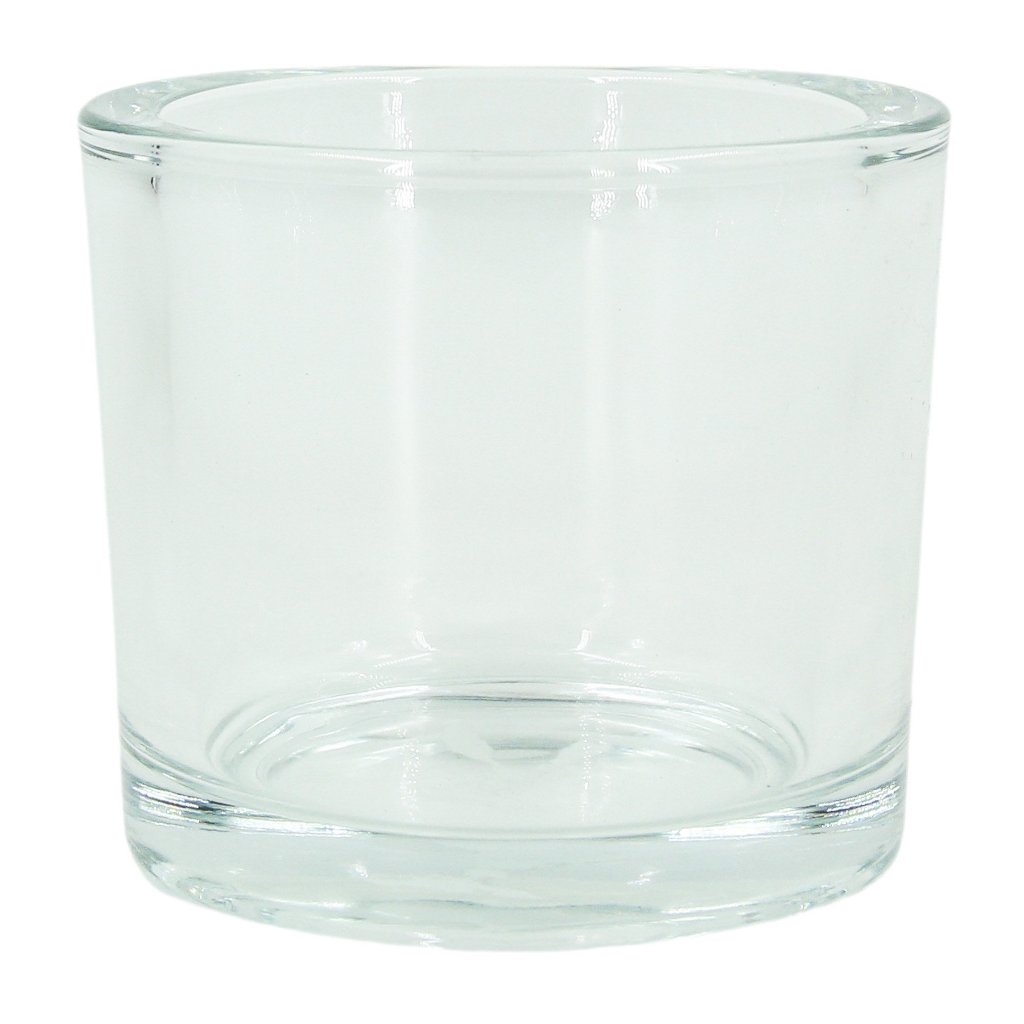 Vaso Cachepot Para Plantas Vidro Polonês - Cilíndrico 12x12