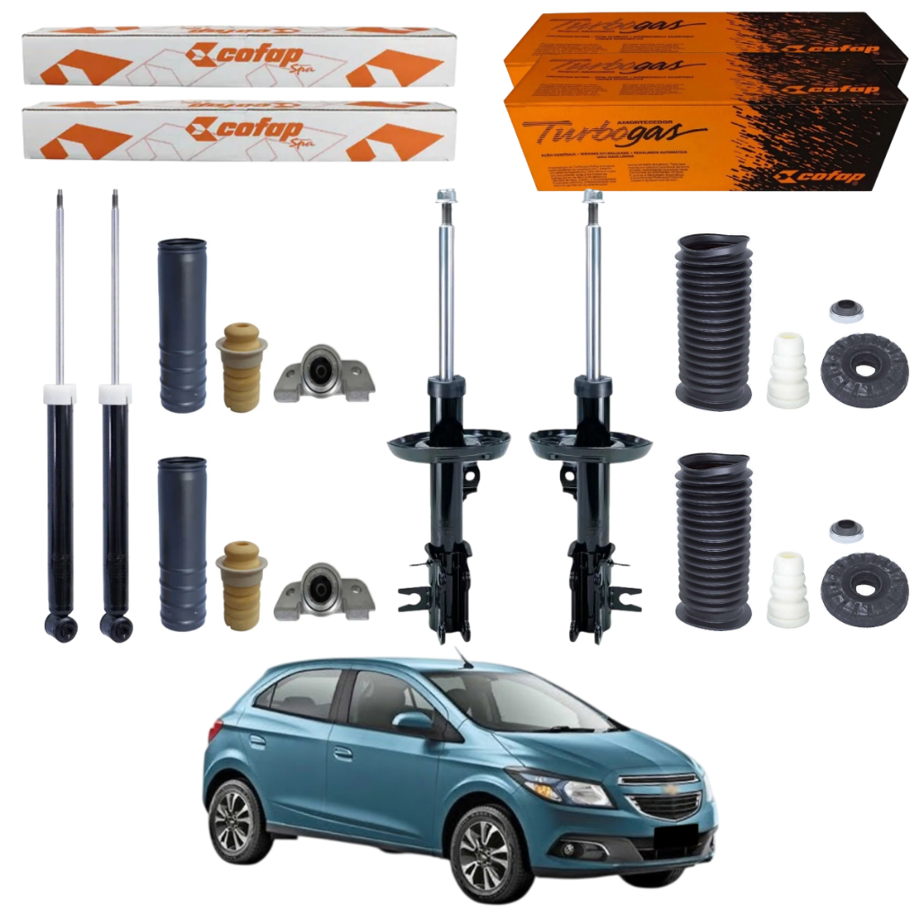 KIT 4 AMORTECEDOR ONIX 2012 A 2019 ORIGINAL COFAP + KITS
