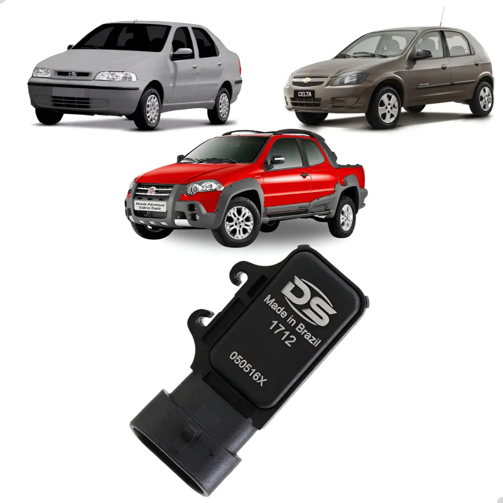 Sensor Map Palio/siena 1.8 8v Flex/gasolina Prisma 1.4 Flex