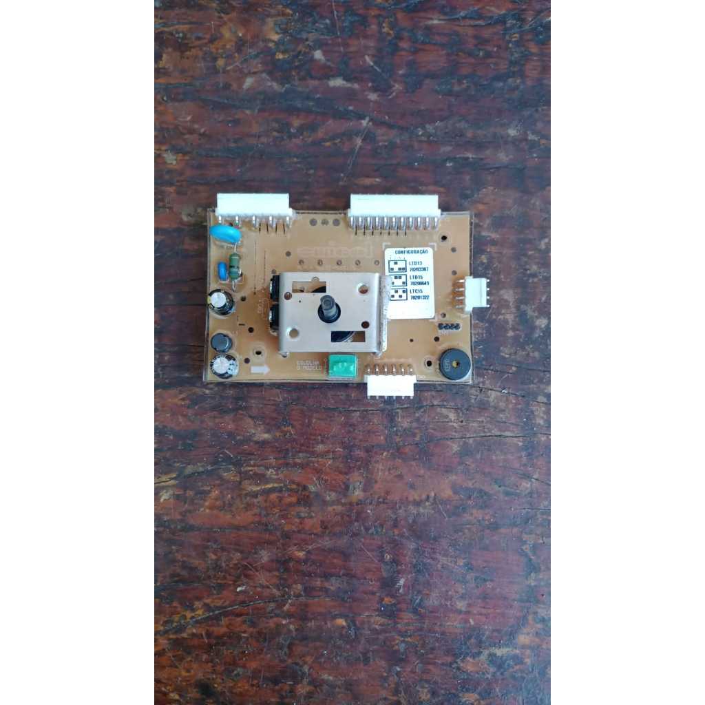 placa potencia lavadora electrolux ltd13 ltd15 ltc15 ltc16 ltd16 110/220 volts bivolt usado