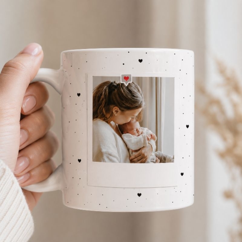 Caneca Personalizada com Foto| Caneca Porcelana para madrinha - Presente Personalizado