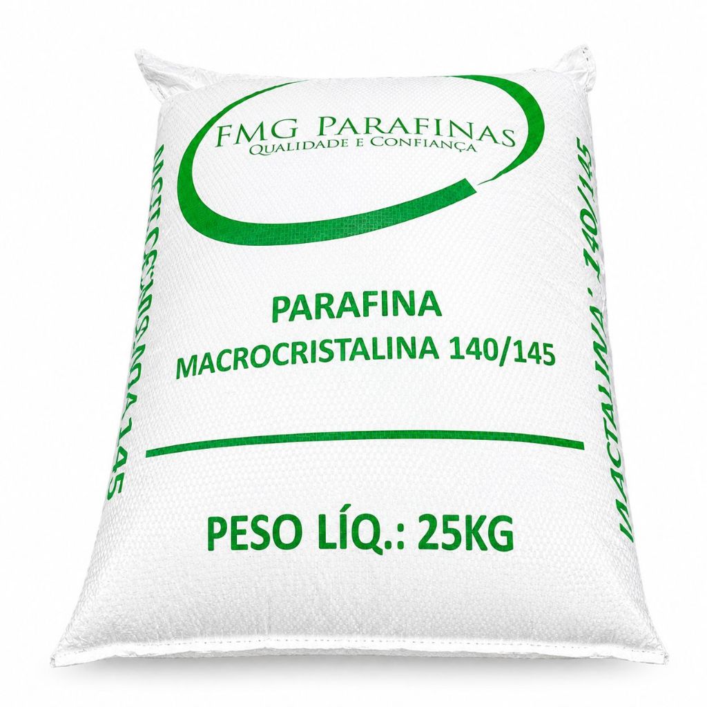 PARAFINA PURA MACRO 140/145 LENTILHA  NACIONAL 25 KG 10KG 5KG ATACADO PROMOÇAO VELAS