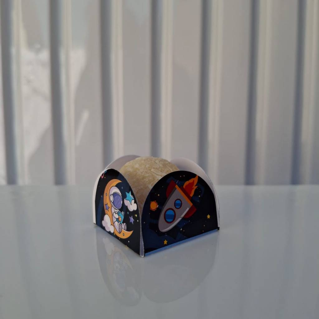Formas de brigadeiros Astronauta Personalizados lembrancinha de Festa Infantil de aniversário