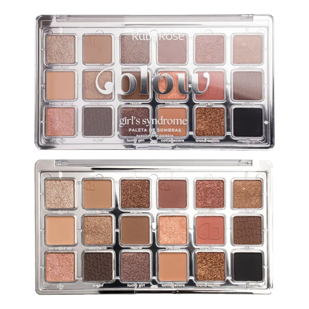 Paleta De Sombras Girl's Syndrome Blow - Hbe2206 - Ruby Rose
