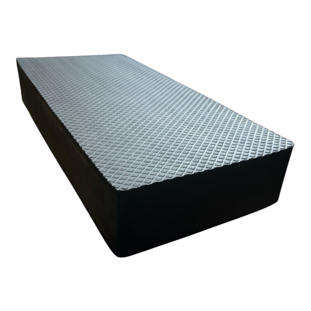 Step Aeróbico Profissional em EVA de Alta Densidade, Preto, 60x28x10 cm, Antiderrapante, para Academia e Pilates