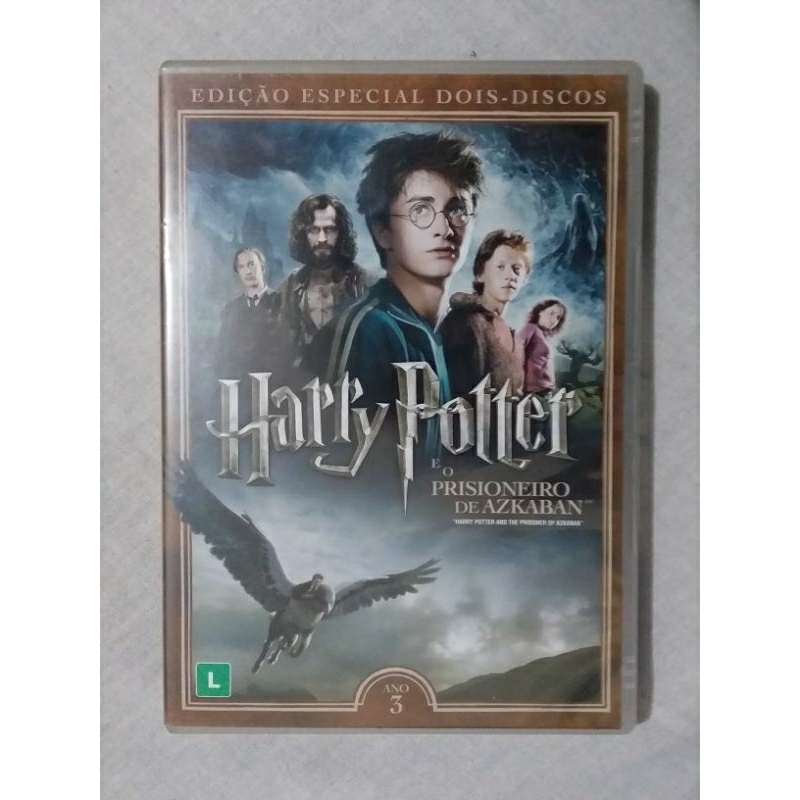 DVD Harry Potter e o Prisioneiro de Azkaban - Ano 3 (Disco Duplo)