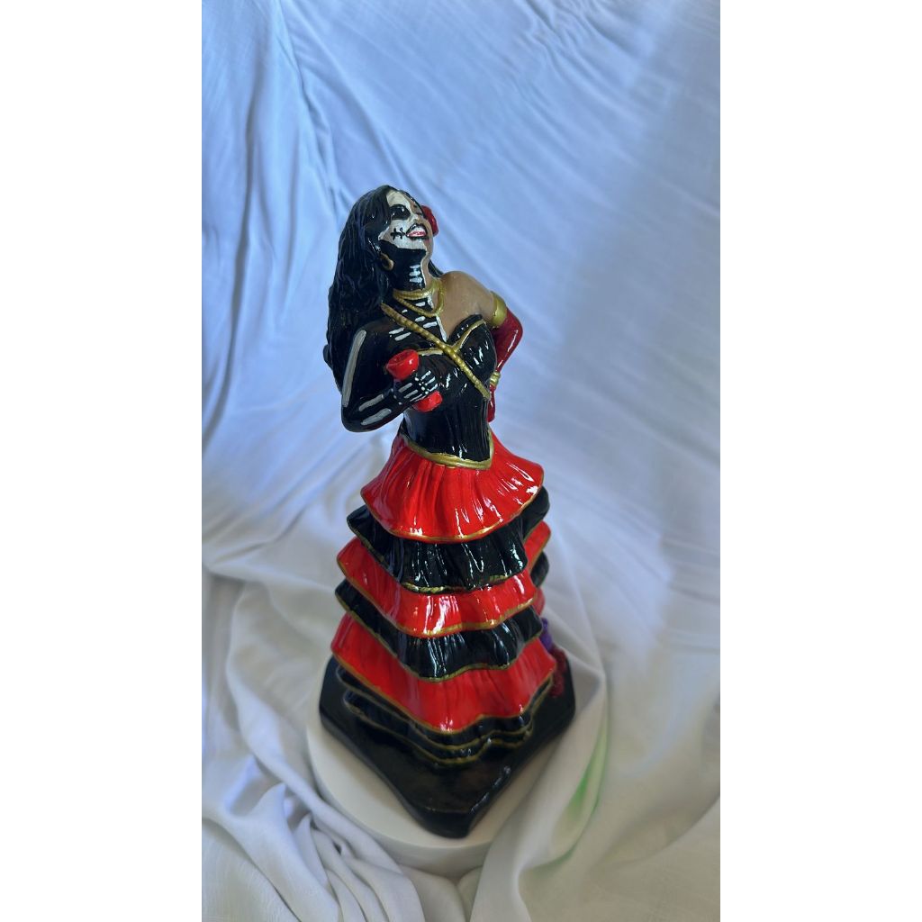 Imagens de gesso 25cm Pombagira Maria Padilha, Sete Saias, Rosa Caveira, Cigana  Umbanda • Candomblé • Exu" personalizam