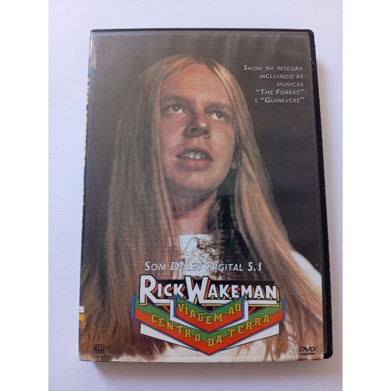 Dvd Show Rick Wakeman - Viagem ao centro da terra - USADO