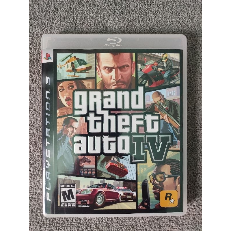 GTA 4 PS3 - Jogo Grand Theft Auto IV PlayStation 3 - Completo!
