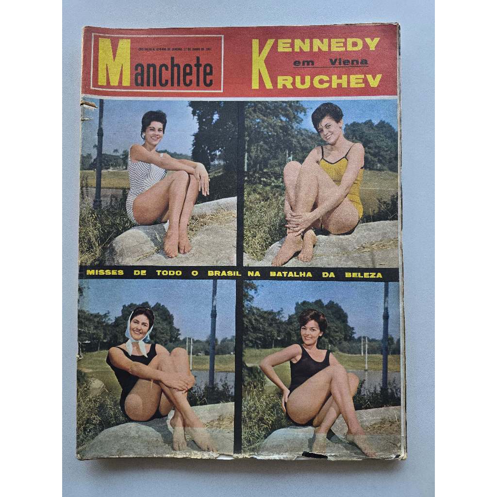Revista Manchete Nº 478 - Jun/1961 - Especial Miss Brasil