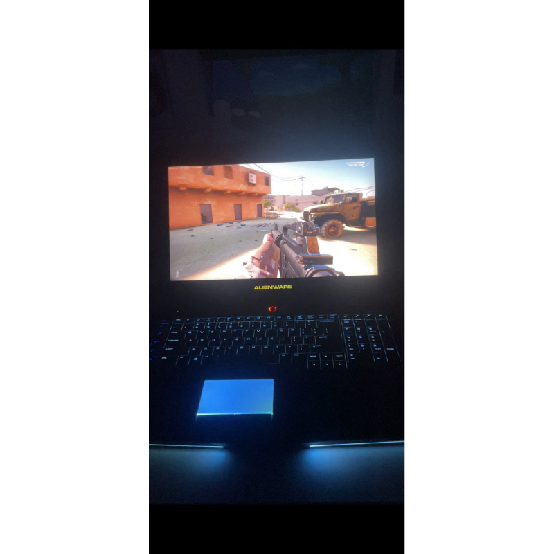 Notebook Gamer Alienware 17R3 Intel i7, Tela 4K, 32GB RAM, NVMe 1TB, GTX 980 8GB Dedicado