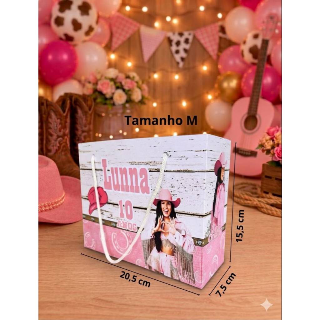 Sacolinha Surpresa personalizada  ANA CASTELA - Personalizados SACOLAS ANA CASTELA  -  PEGUE E MONTE