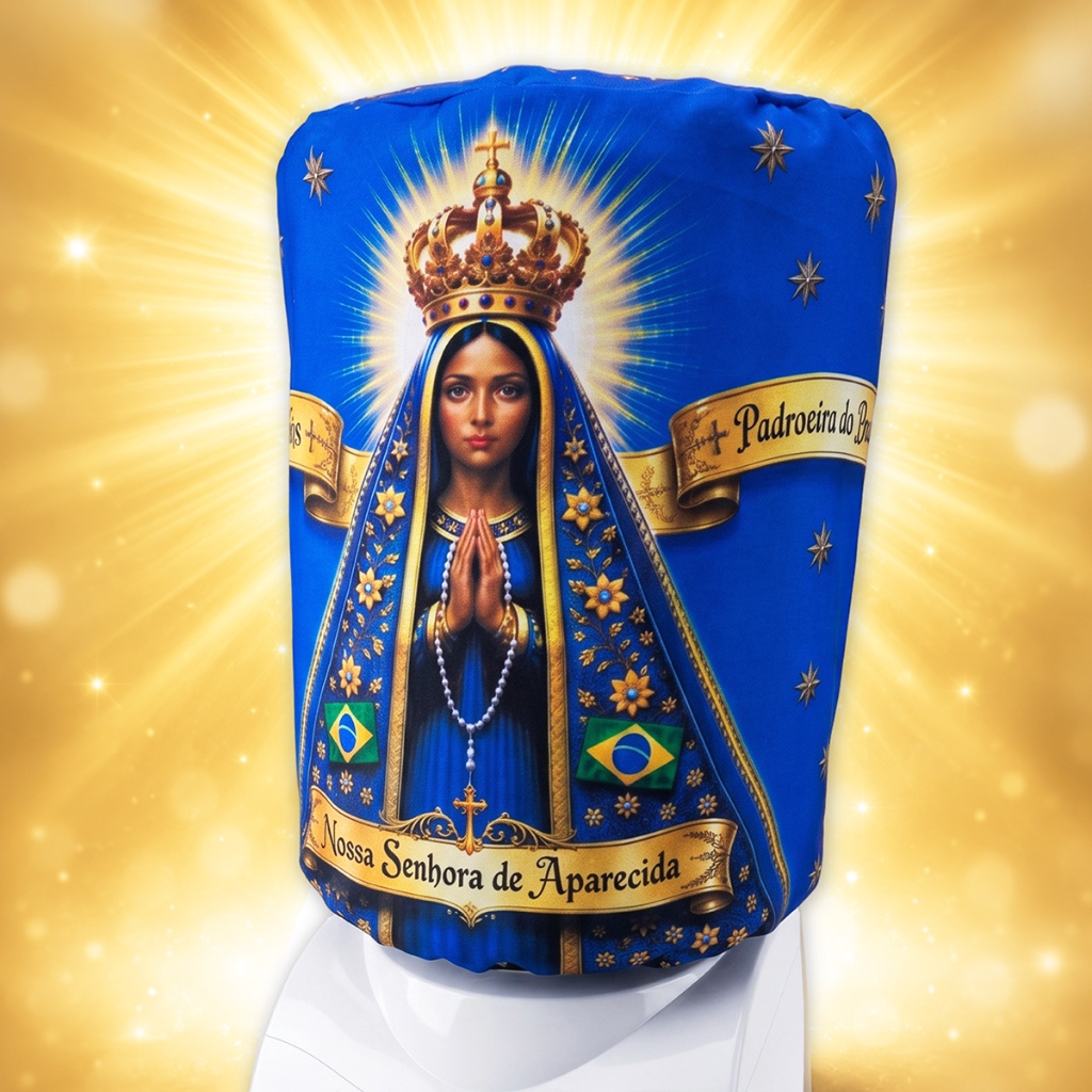 Capa para Galão 20L Nossa Senhora Aparecida Acabamento Premium