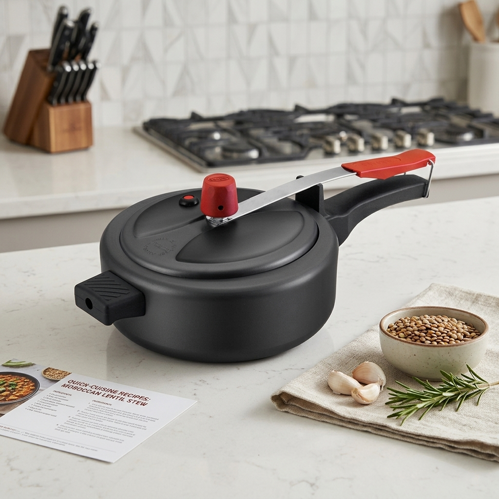 Panela Pressão 2 Lts Antiaderente Aluminío Interno Envio Imediato