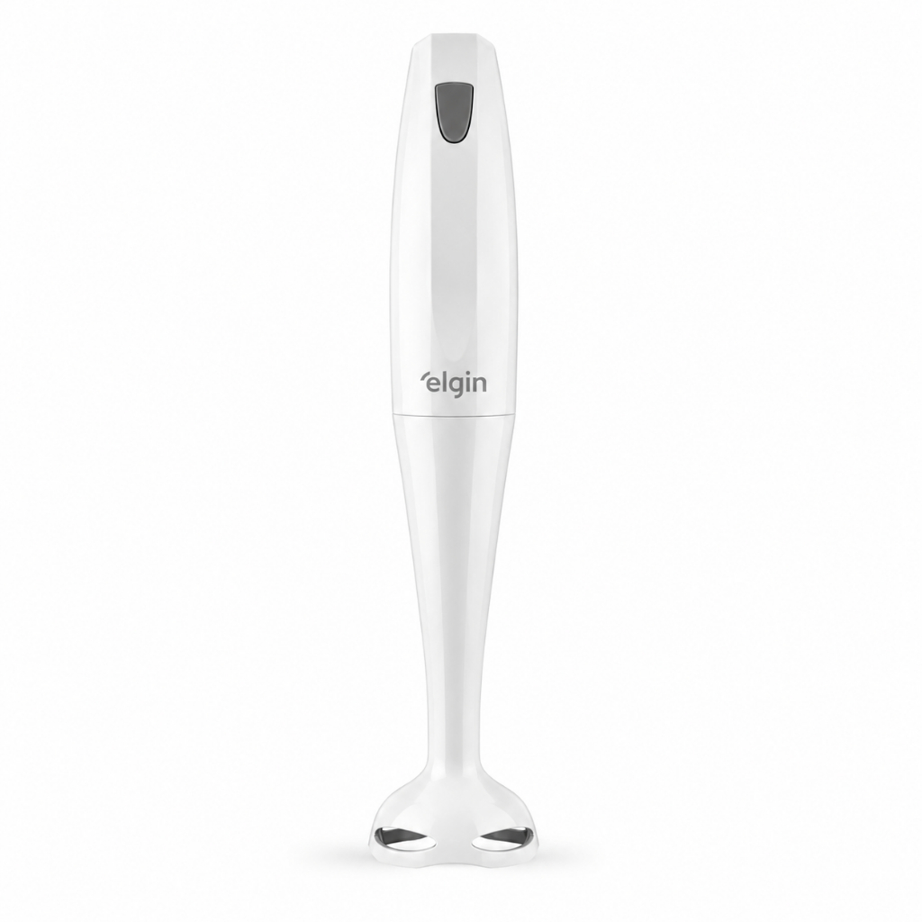 Mixer Eletrico Portatil de Mão Turbo 2 em 1 Elgin 200w Branco 127v Original