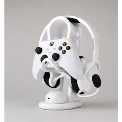 Suporte para controle Xbox Headset fone de ouvido decoração Quarto e Mesa gamer