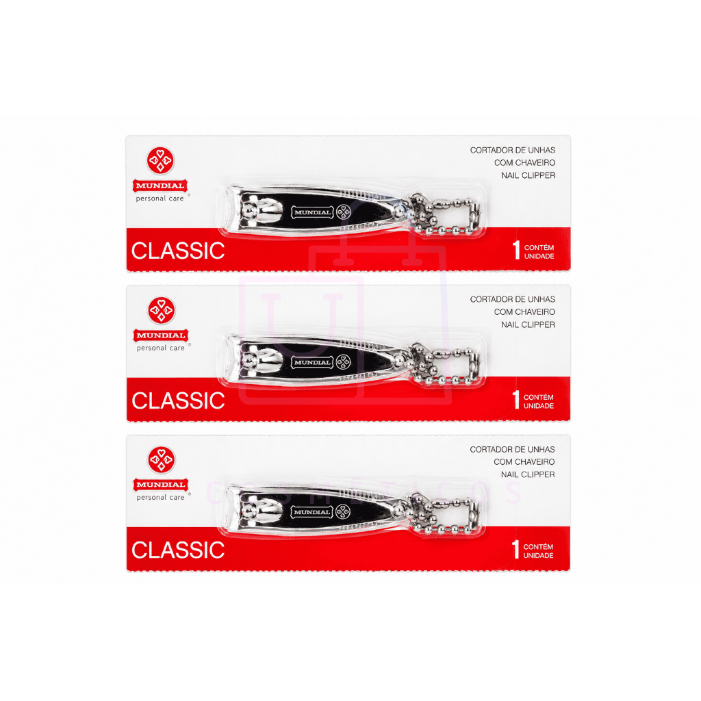 Cortador de unhas mundial com corrente 120 CD | Individual ou Kit