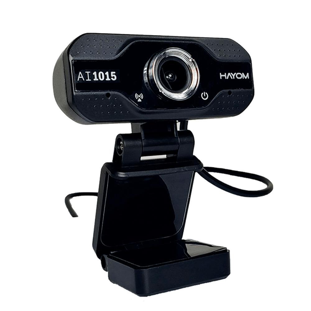 WEBCAM HAYOM AI1015 FULL HD, 1080P USB, MICROFONE INTERNO - AI.10.10.15
