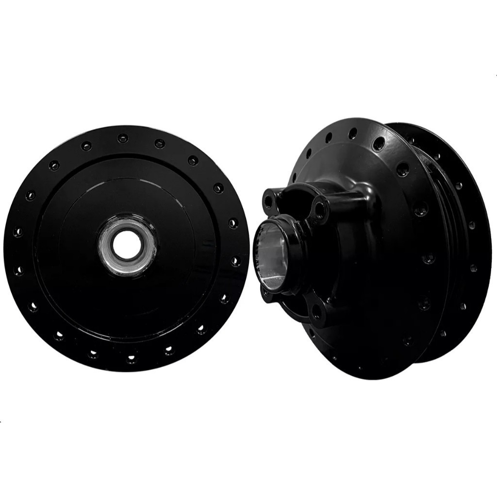 Par Cubo Preto Dianteiro/traseiro Cg Fan 125 2009 Até 2018