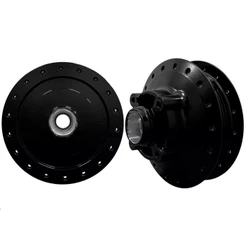 Par Cubo Preto Dianteiro/traseiro Cg Fan 125 2009 Até 2018