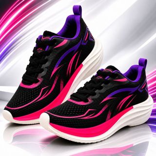 Tenis Feminino Escolar Academia Maratona Original FREEDOM Corrida Caminhada Lançamento FL…