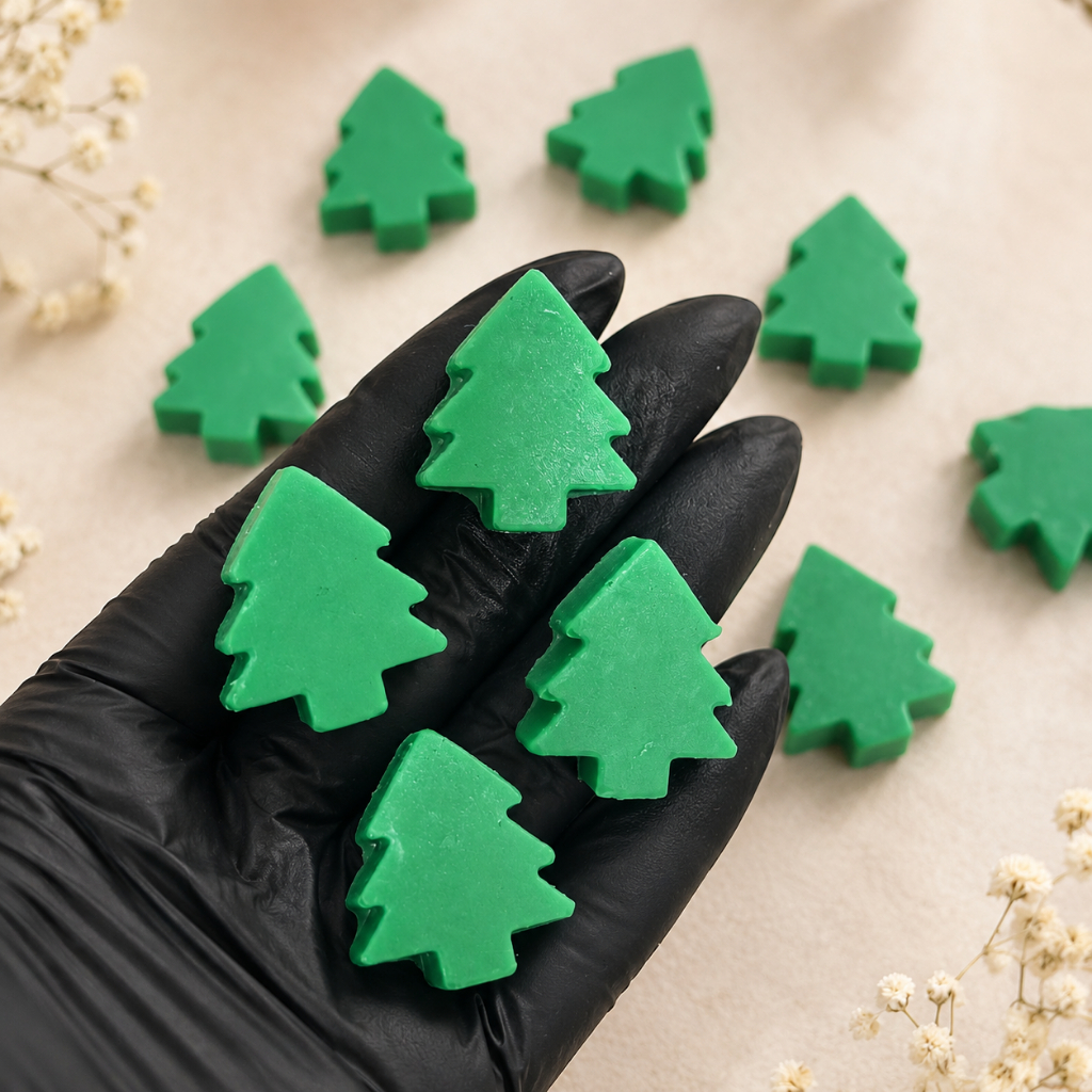 100 Mini Sabonetes Arvores Lembracinhas Perfumadas de natal jardim encantado