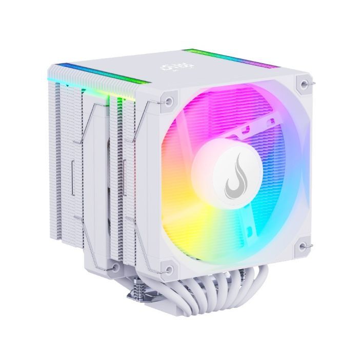Cooler para Processador Rise Mode Temp 8 White ARGB AMD Intel 120mm Branco RM-ACT8-ARGB-W