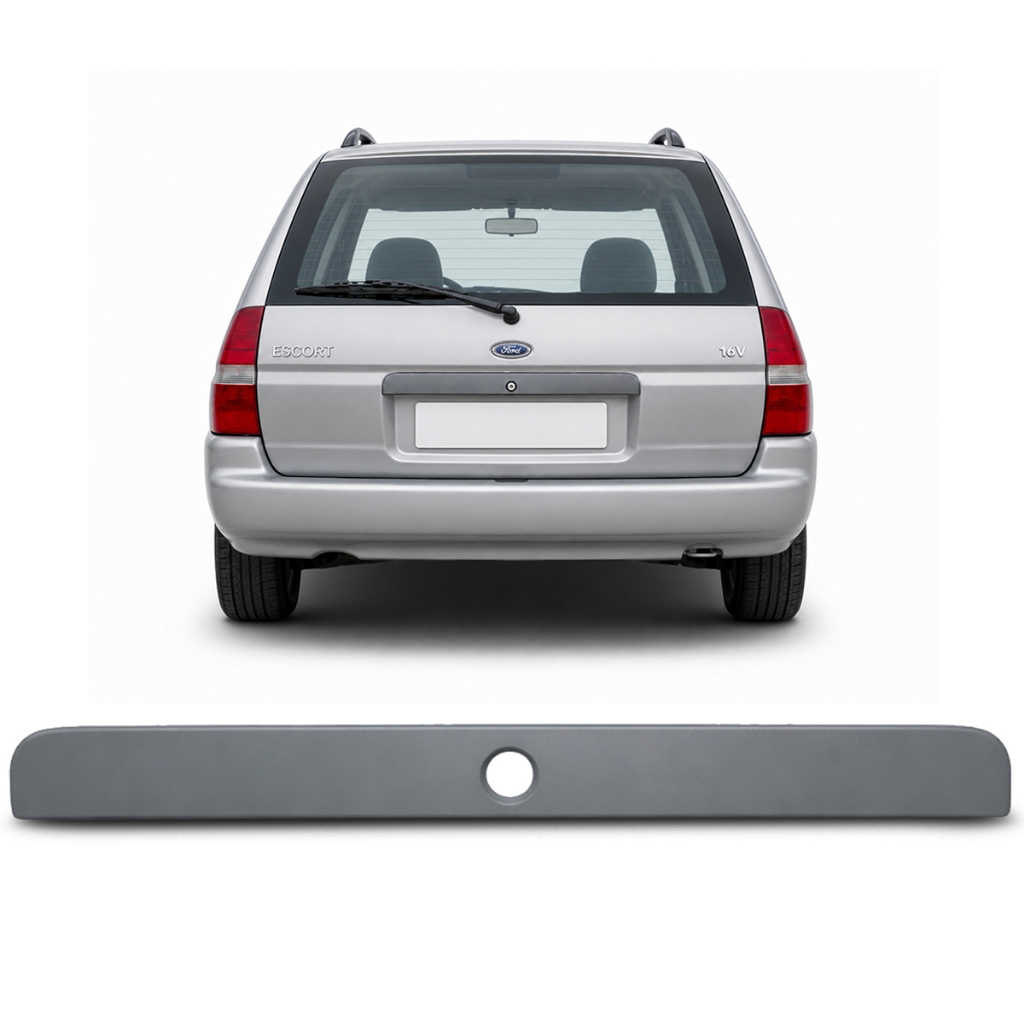 Friso Puxador Porta Malas Escort Perua Sw 97 a 2003 Primer Moldura Tampa Traseira