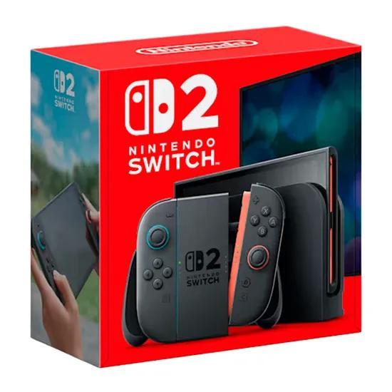 Console Nintendo Switch 2 - 256gb Lcd Gray Novo Lacrado Acompanha adaptador de tomada