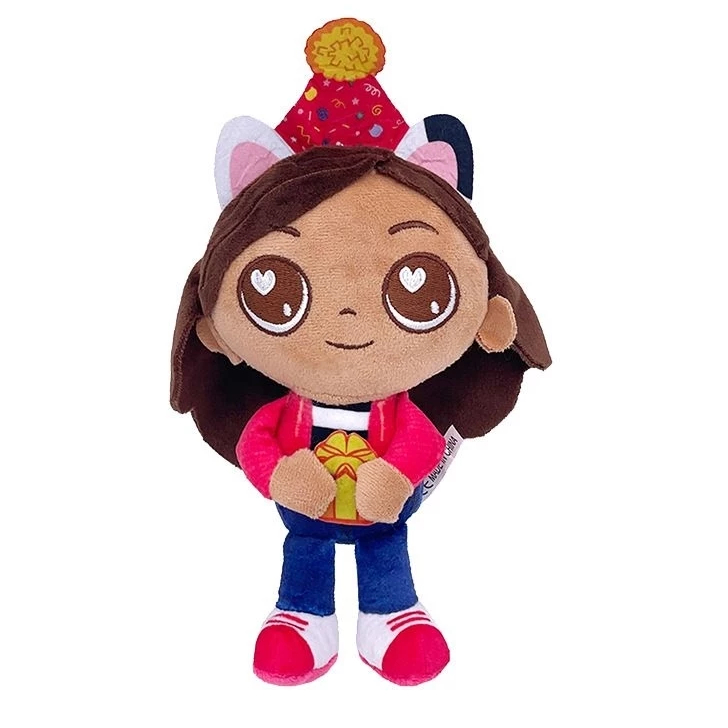 Casa Mágica da Gabby 30cm Pandy Gatuno Catnip Gatinho Almofagato Gabby Dollhouse Criança Desenho