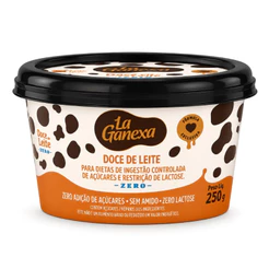 Doce de Leite Zero 250g Zero Lactose / Sem Amido - La Ganexa
