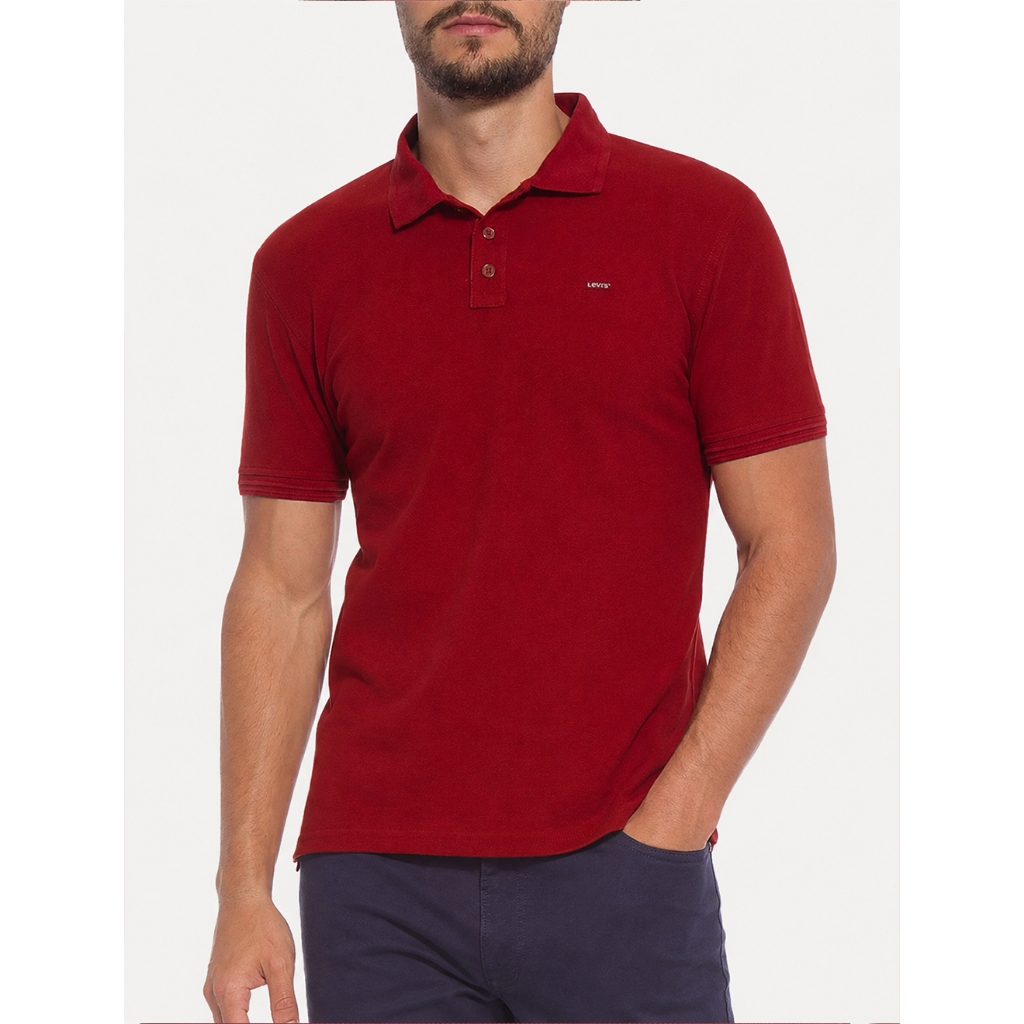 Polo Levis Masculina Housemark Original Vermelho