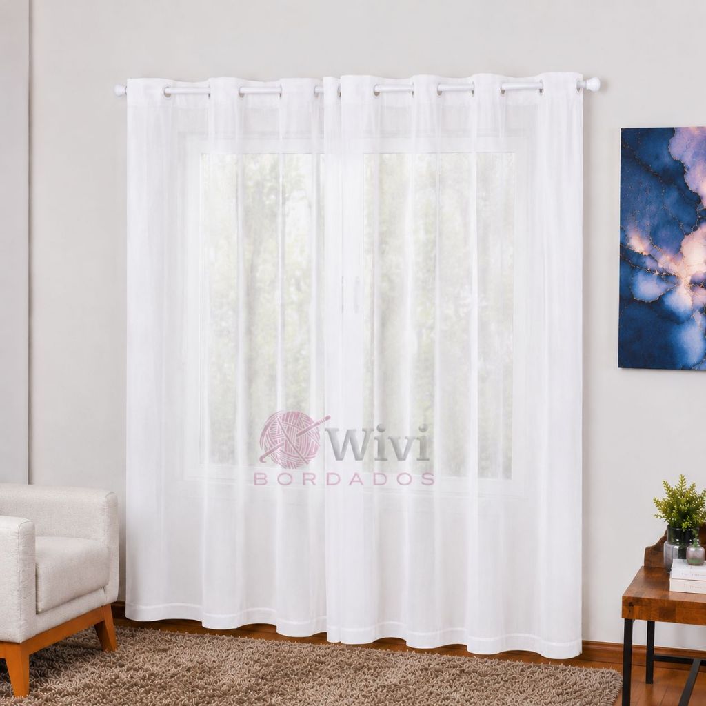 Cortina Para Sala, Quarto E Escritório 2,30X1,70Mts MEGA OFERTA DO DIA!