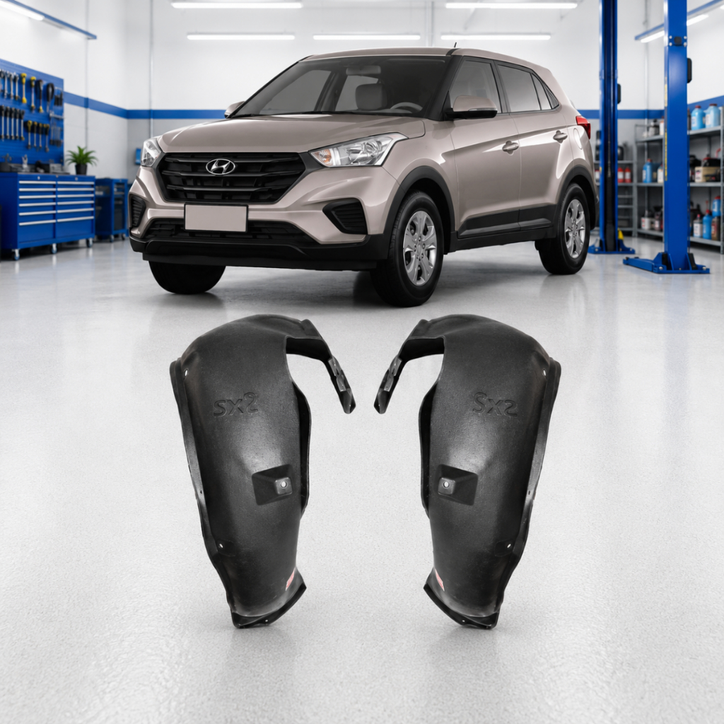Parabarro Dianteiro Asa de Urubu Casca de Ovo Hyundai Creta 2017 2018 2019 2020 2021