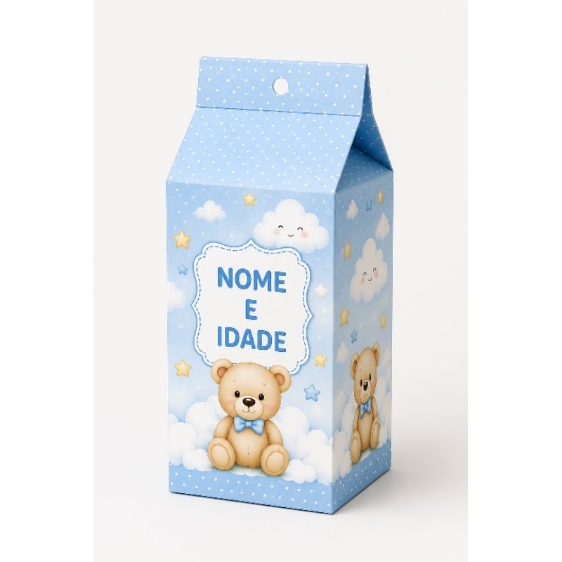 Caixa Milk Personalizada Qualquer Tema | Nome e Idade | Lembrancinha Festa Infantil