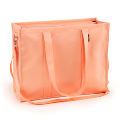 Bolsa Tote Pro com Alça Laranja Papaya Cream