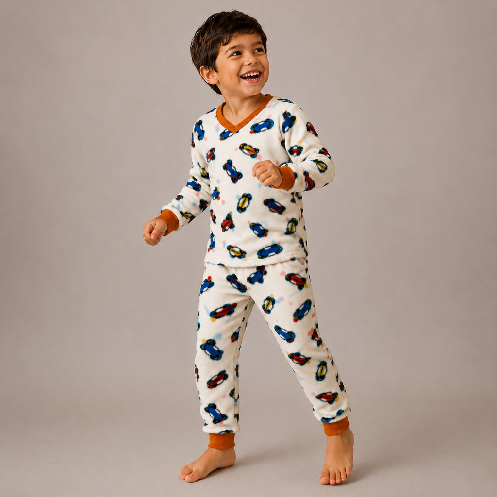 Conjunto 2 peças Soft Fleece Quentinho Menino Tamanho 6