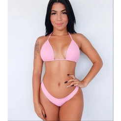 Biquíni Modelos Fio Dental Calcinha Asa Delta Cortininha foto Real