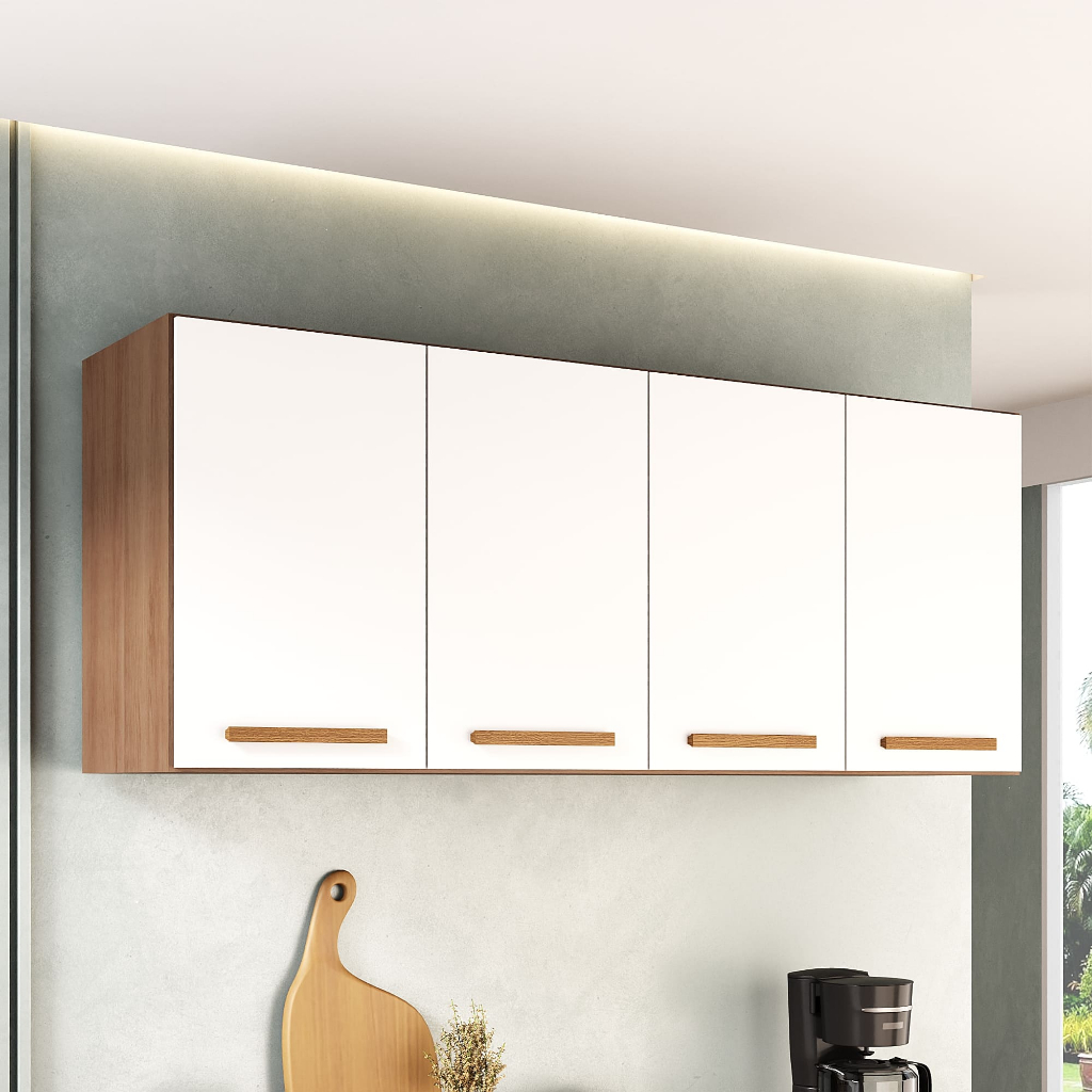 Armário Aéreo JOIA 1.50m Cozinha Moderna