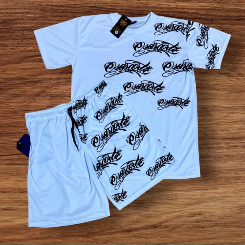 Conjunto Masculino Camiseta e Bermuda Osascorte Lançamento