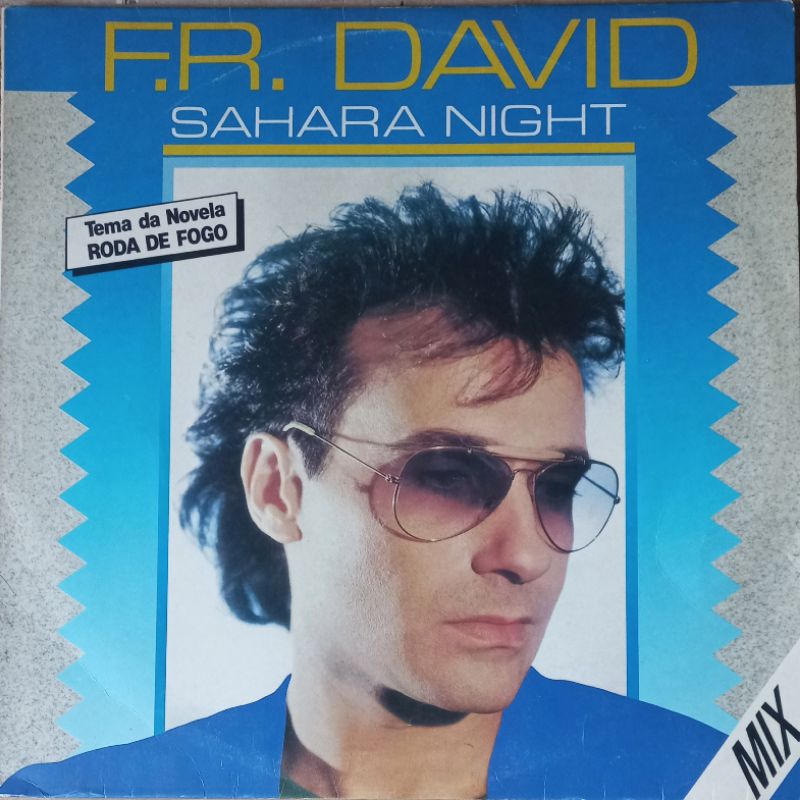 Disco de vinil- F.R. DAVID -SAHARA NIGHT(1986)