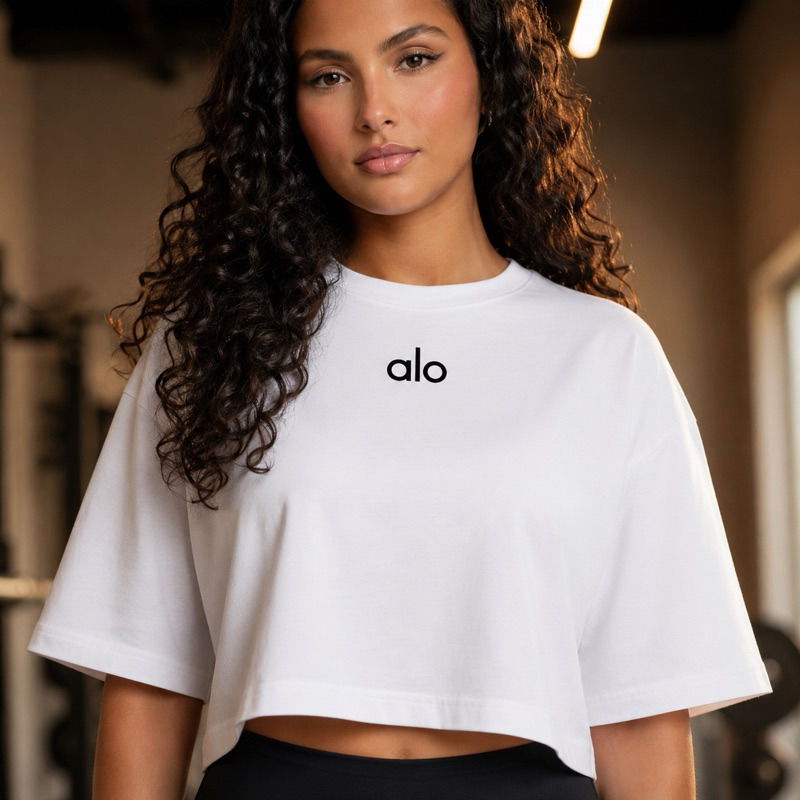 Cropped Feminino Básico Academia 100% Algodão Premium Conforto e Estilo