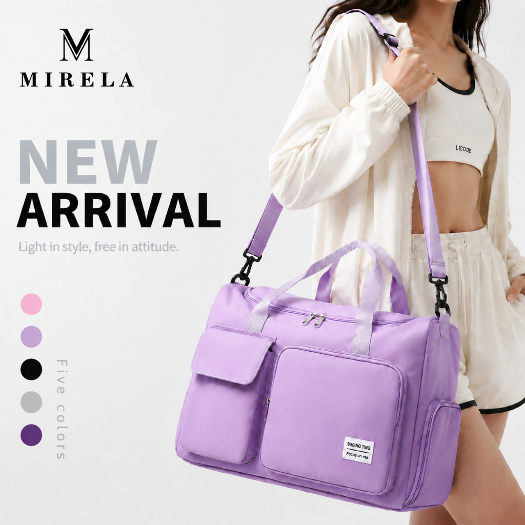 Bolsa Mala Viagem Multifuncional Grande Capacidade Leve Impermeável Resistente Portátil Fitness Academia Esporte Treino