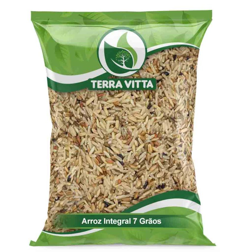 Arroz Integral 7 Grãos 1Kg