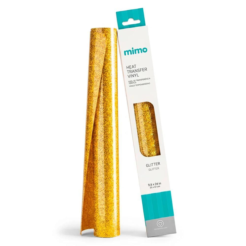 Transfer Glitter - Ouro - Mimo - 25 x 61 cm- 1 Unid