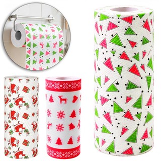 PAPEL TOALHA DE NATAL COM 40 FOLHAS DECORACAO DE MESA NATALINA