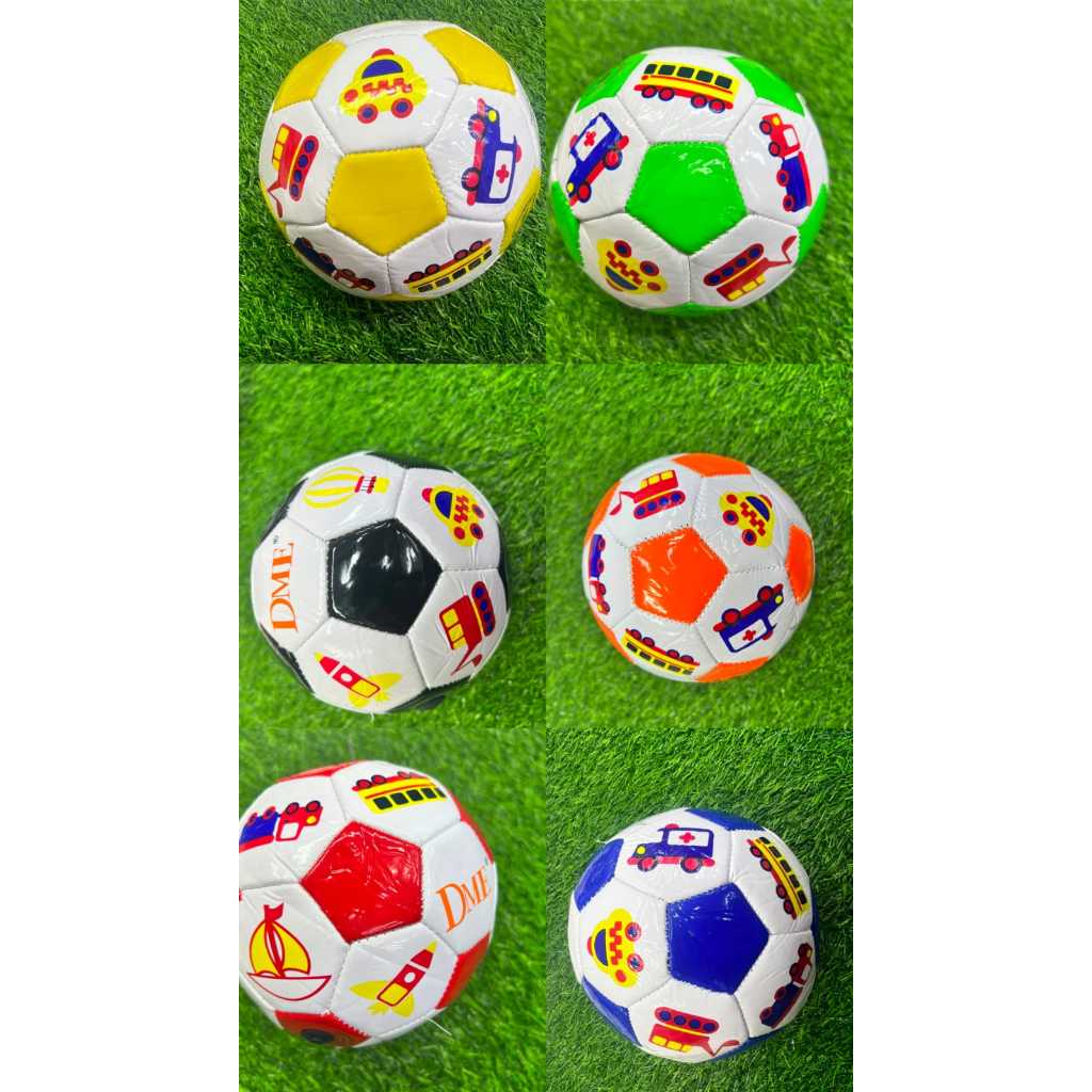Bola Futebol Couro Pequeno No2 Infantil com imagens
